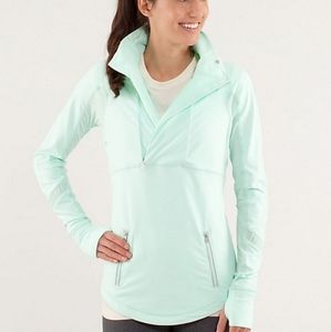 Lululemon Run: Reflect Pullover Sweater in Mint Moment